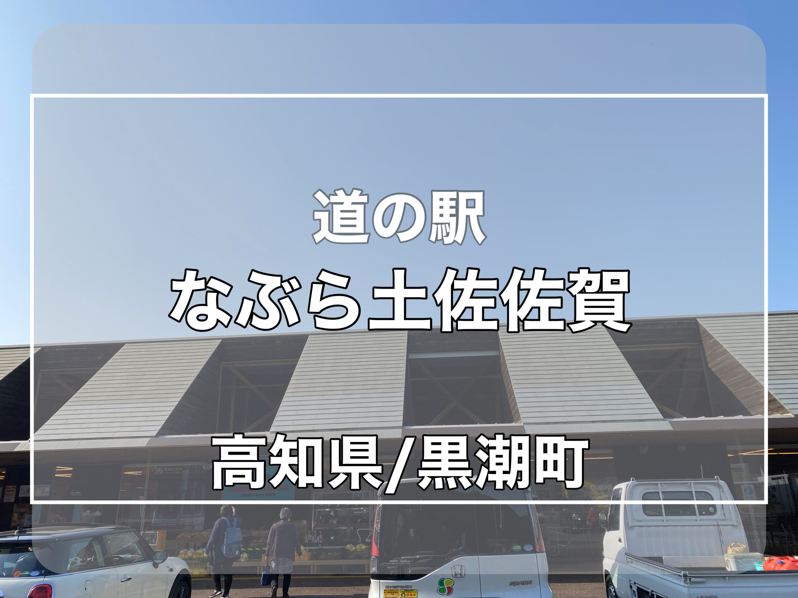 車中泊レポート】車中泊に快適な道の駅、カツオのたたきの藁焼きも